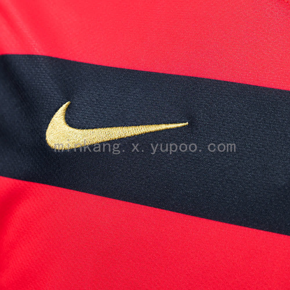 Camisa Flamengo Retrô 2009 Vermelha e Preta - Nike