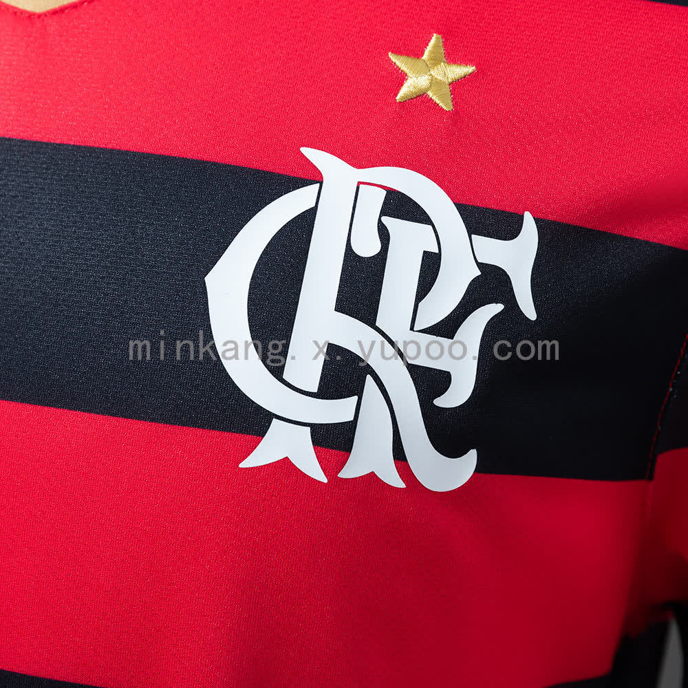 Camisa Flamengo Retrô 2009 Vermelha e Preta - Nike
