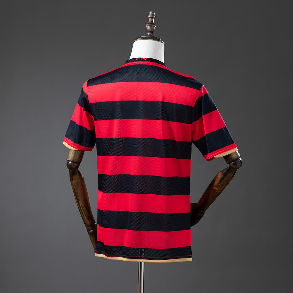 Camisa Flamengo Retrô 2009 Vermelha e Preta - Nike
