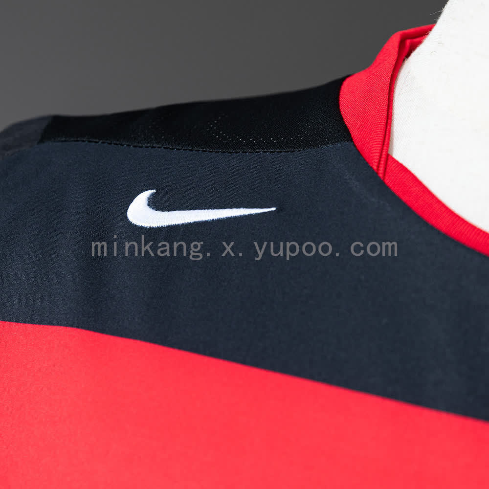 Camisa Retrô Flamengo Home 2005/06 Masculino - Preto e Vermelho